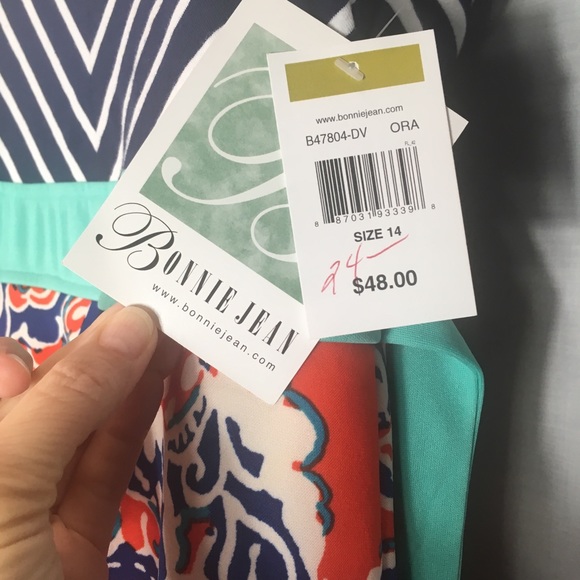 Bonnie Jean multi-pattern Sundress - Picture 4 of 4